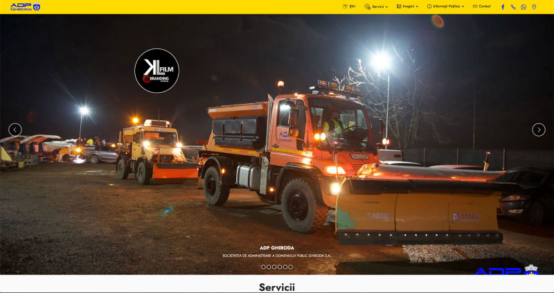 Web Design Timisoara, Branding Timisoara, Film de Prezentare Timisoara, KL Film Timisoara, adpghiroda.ro