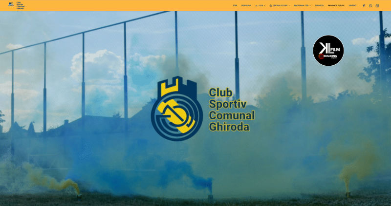 Web Design, Branding Timisoara, KL Film Timisoara, CSC Ghiroda